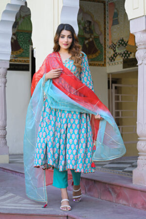 Neelkamal Anarkali Suit Set
