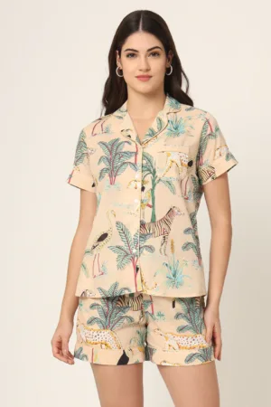 Ethereal Comfort Cotton Nightwear Set