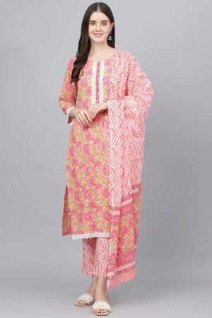 Aangan Phool Floral Printed Suit