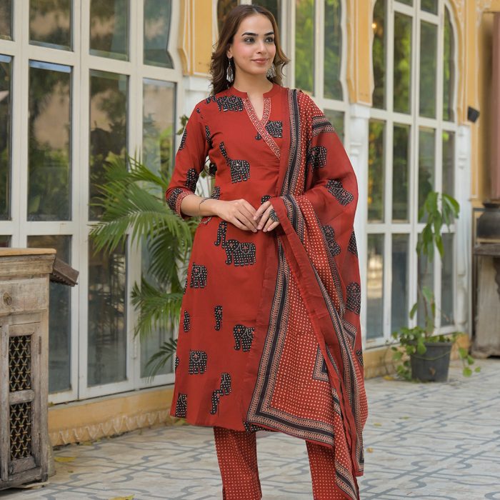 Rang De Basanti Suit Set