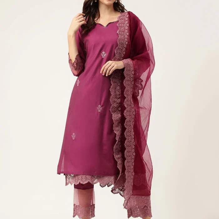 Luxe Mauve Affair Suit Set