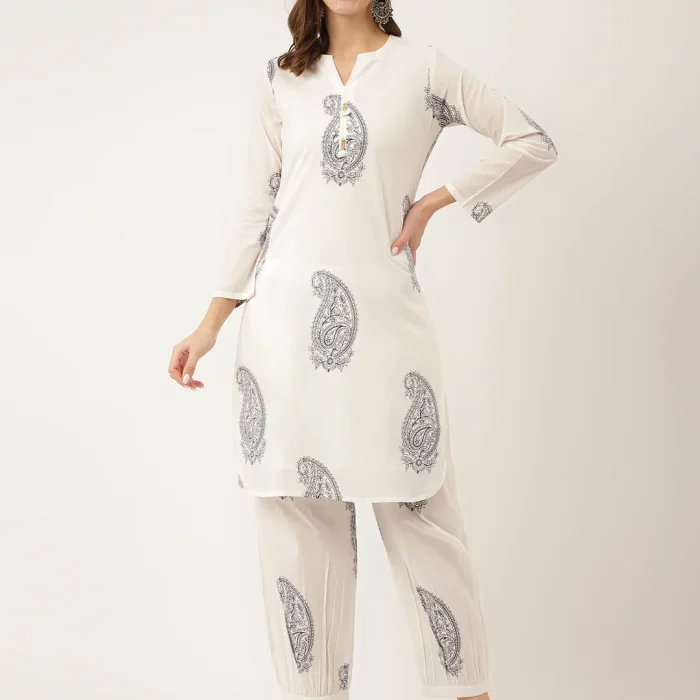 Minimalist Chic Paisley Co-Ord Set