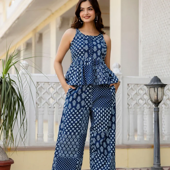 Blue Harmony Co-Ord Set