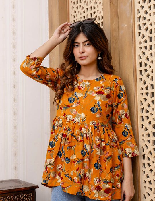 Tangerine Dream Peplum Top